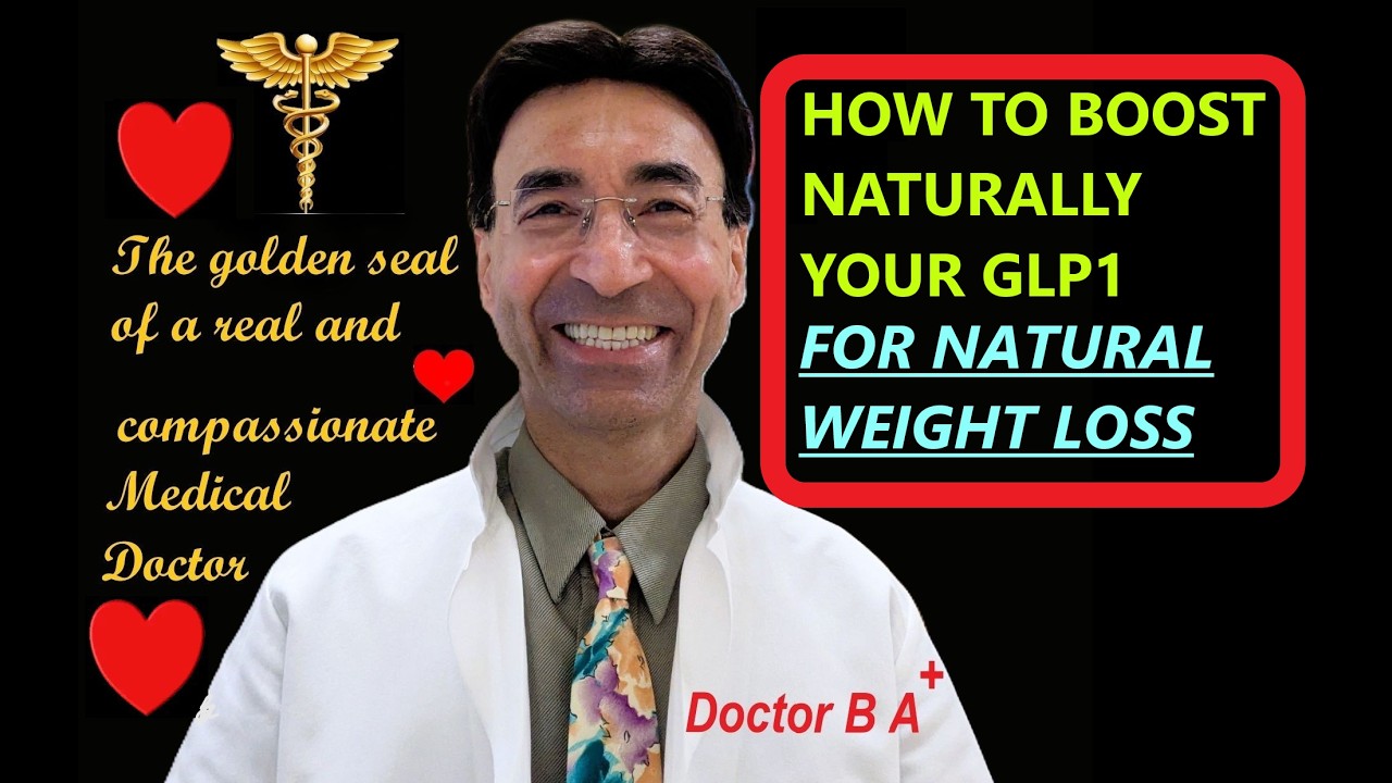 HOW TO BOOST NATURALLY YOUR GLP1 WHICH IS ONE OF THE 2 HORMONES OF SATIETY