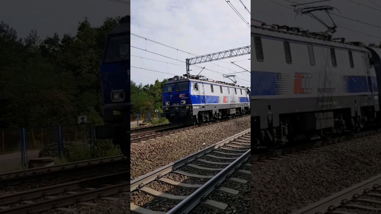 EP09-002 z IC 108/45000 SOBIESKI ( Wien Hauptbahnhof - Gdynia Gł&oacute;wna ) przejeżdża przez Warszawę.
