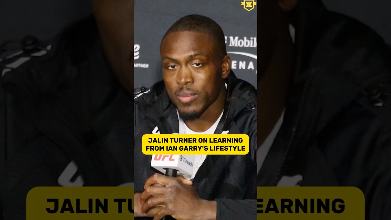 Jalin Turner was INSPIRED to COME BACK after coaching Ian Machado Garry