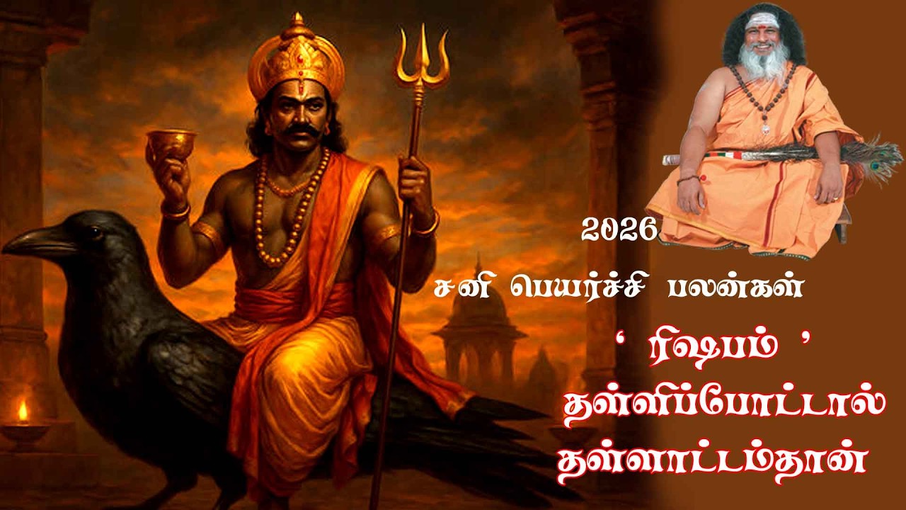 ரிஷபஇராசி -சனி பெயர்ச்சி பலன்கள் 2026