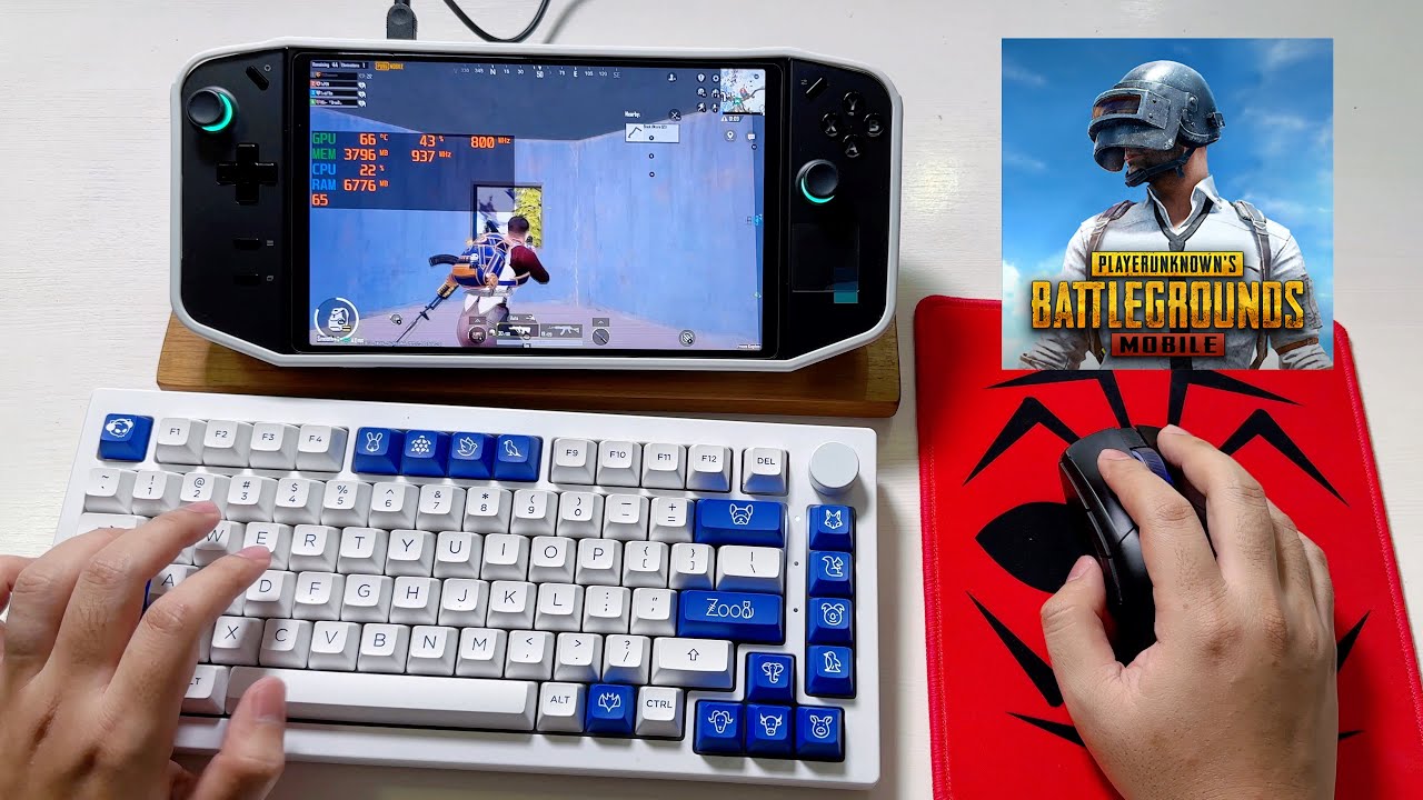 Lenovo Legion Go | PUBG Mobile Gameloop Testing [Max Graphics]