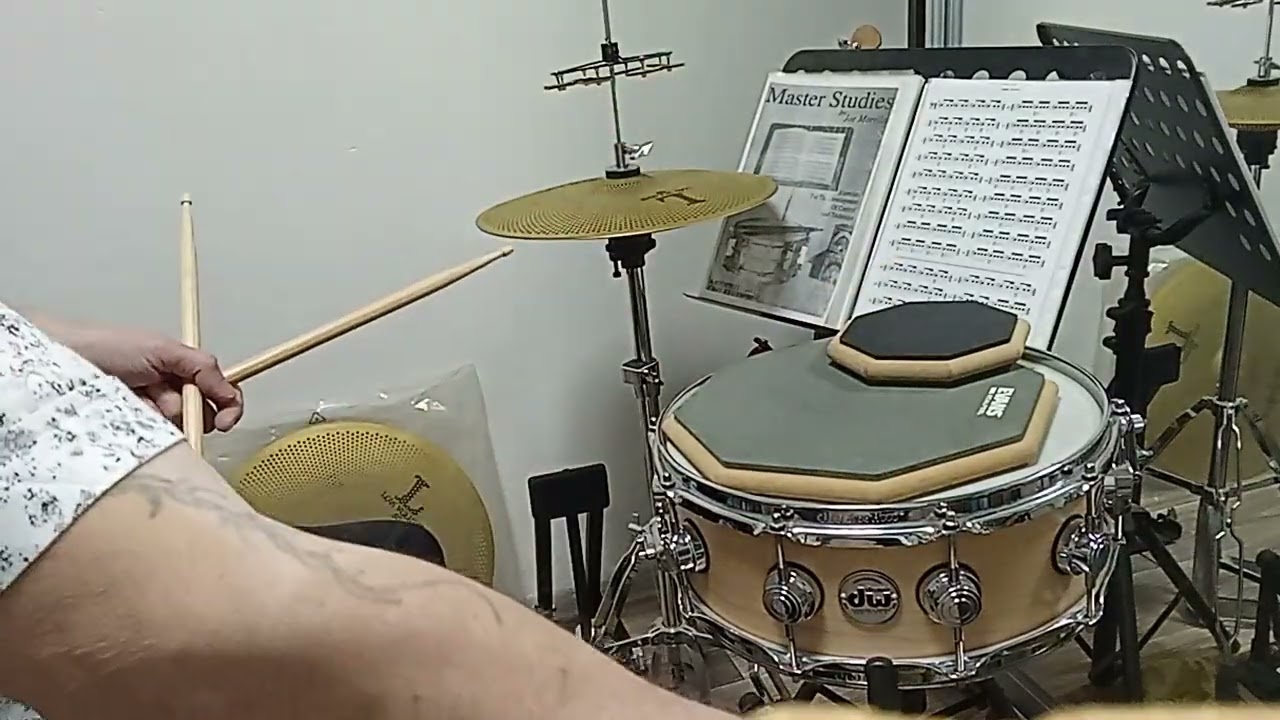 Stick Control, flam beats 1- 7