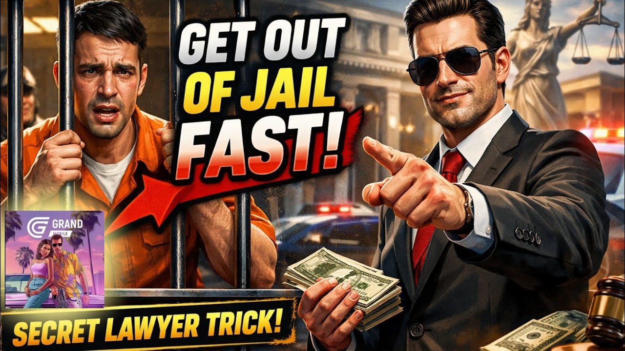😱 How to Get BAIL Using Lawyers! Arrested in Grand Mobile RP? (Jail System Explained)