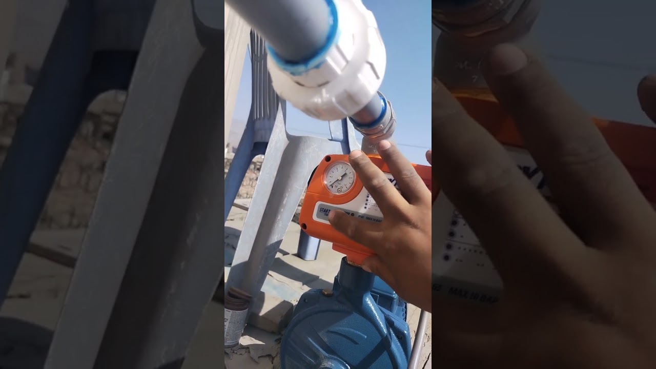 instalación Easy press y bomba pedrollo