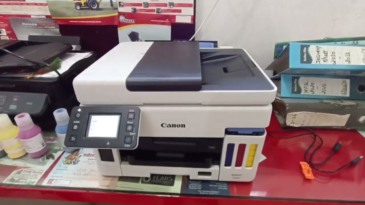 HOW TO CANON GX6070 INSTALLATION DEMO