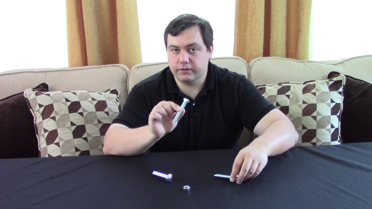 Screw vs Bolt