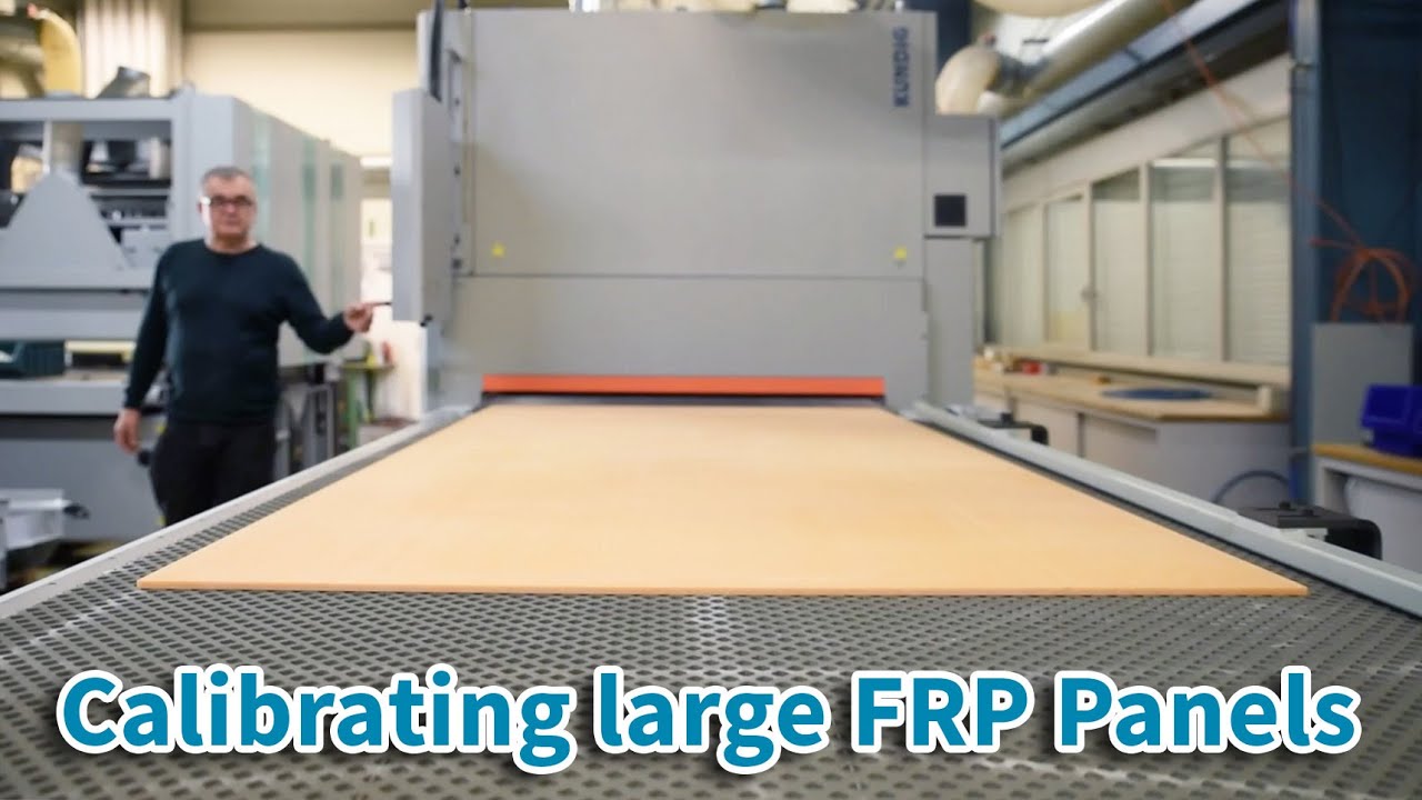 KUNDIG Technic Precision - Calibrating of Fiber Reinforced Panels