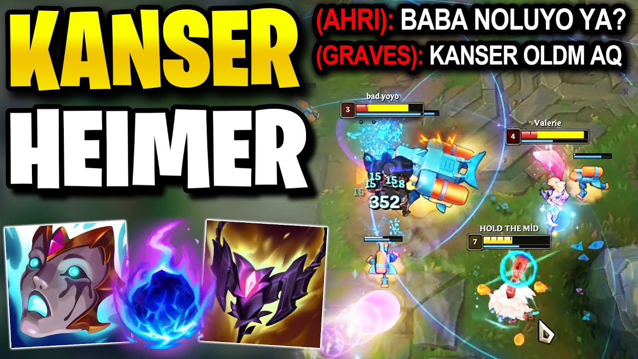 2v1 KESMEKTEN KANSER OLDULAR!! 🤣 | PONÇİK HEIMERDINGER NEDEN UNUTULDU? | KassadinsCreed
