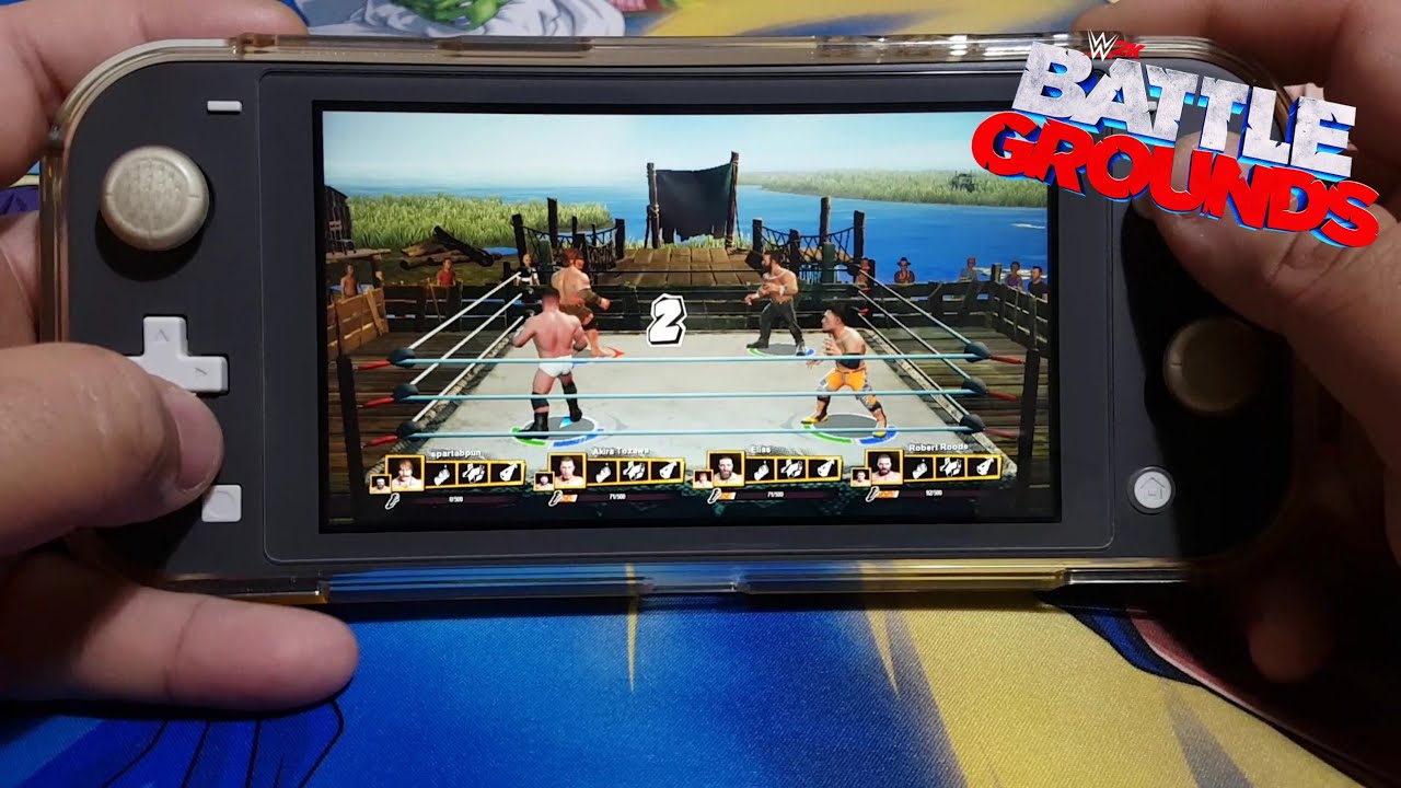 WWE 2K Battlegrounds Campaign Mode on Nintendo Switch Lite Part 3