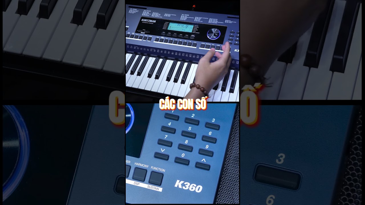SMART LEARNING Kurtzman K360: Organ Hiện Đại Cho Học Tập v&agrave; Giải Tr&iacute; #KurtzmanK360 #hocorgan #nhaccu