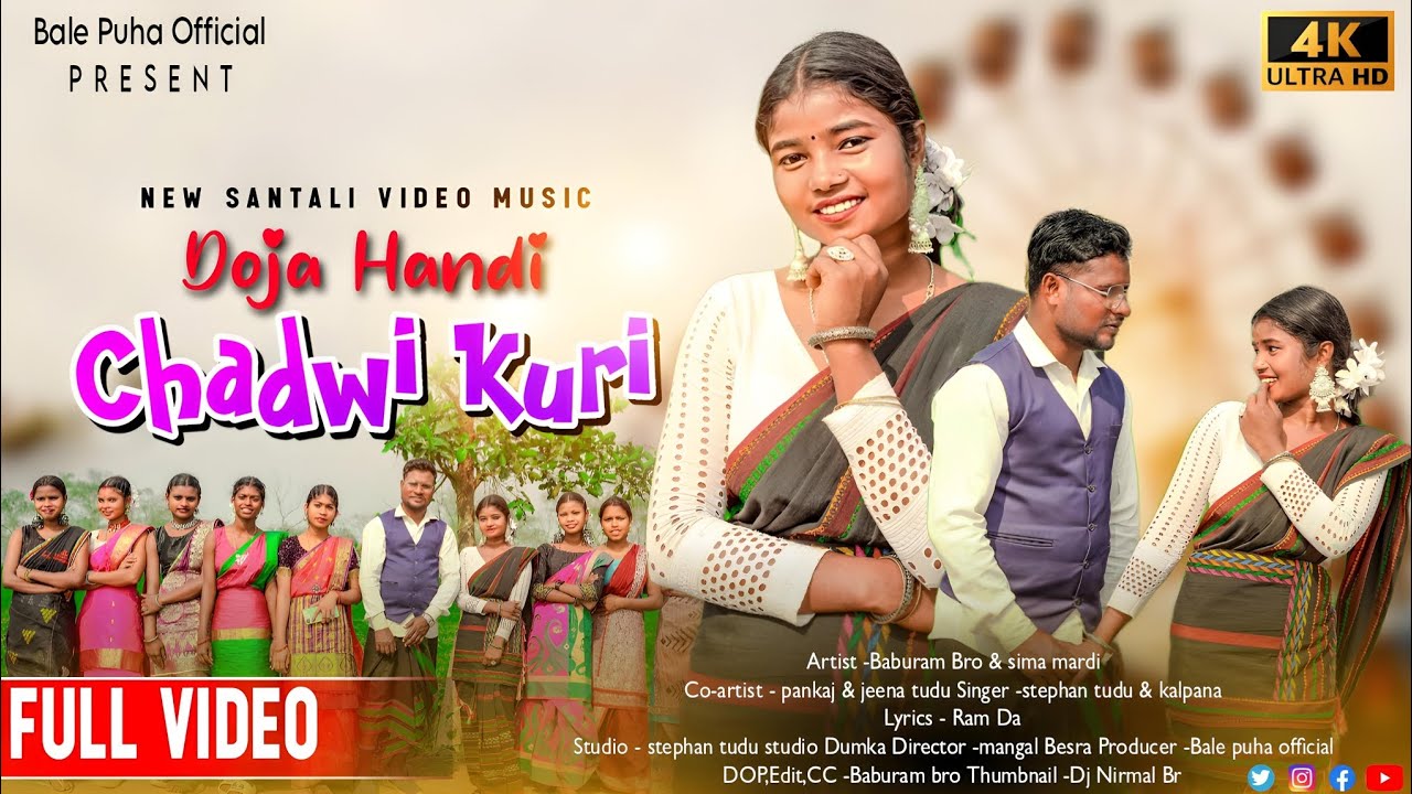 DOJA HANDI CHADWI KURI// NEW SANTALI FULL VIDEO 2024// STEPHAN TUDU & KALPANA// BABURAM BRO & SIMA