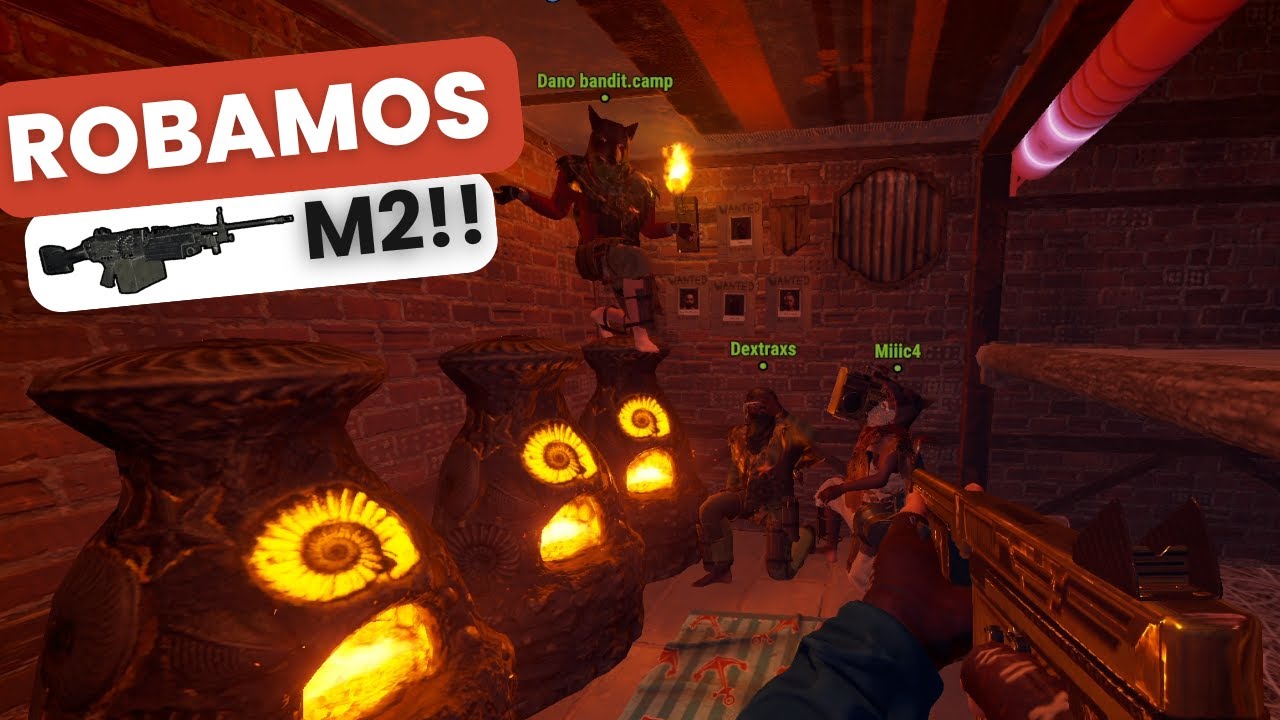 Rust LATAM - salimos a ROMEAR y ROBAMOS una M2 en plena NOCHE!