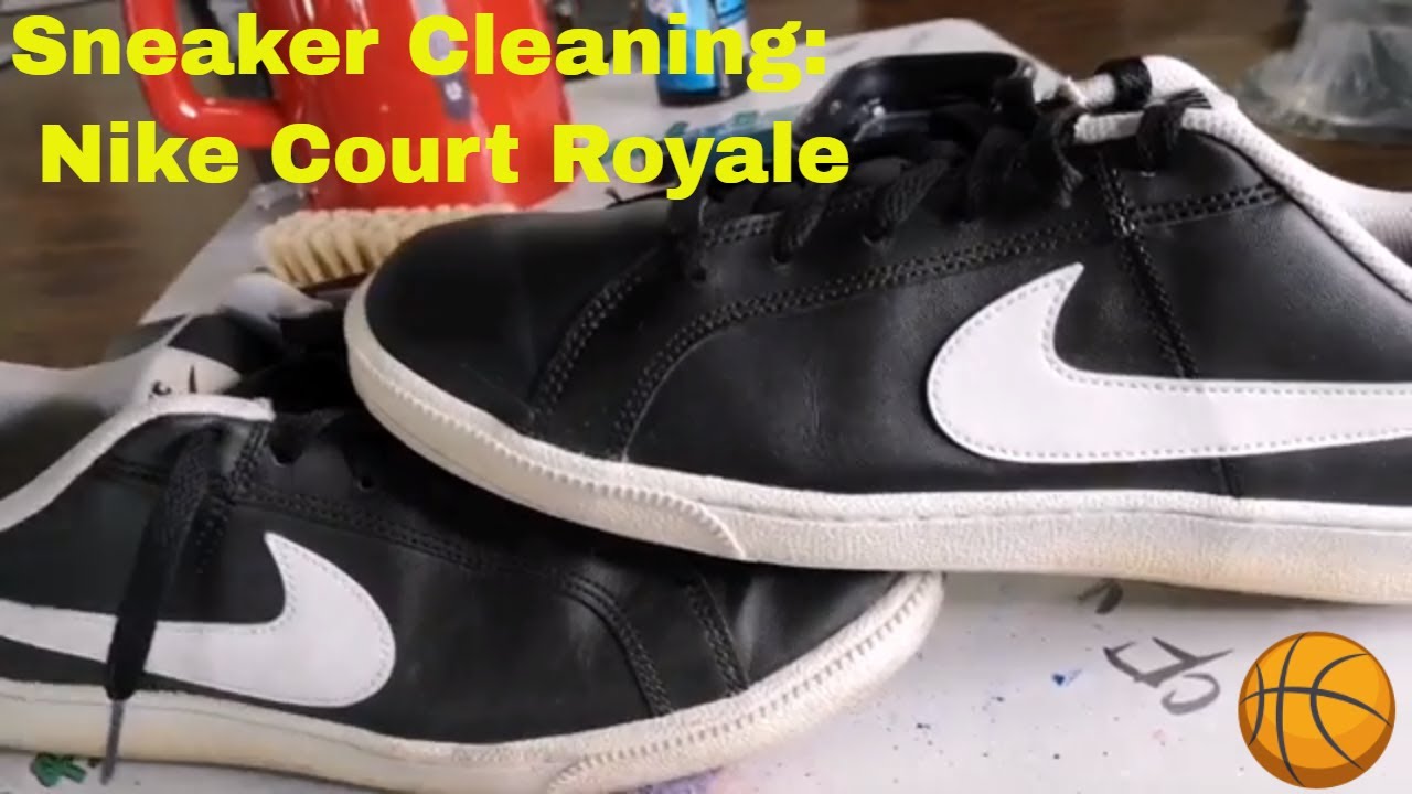 Sneaker Cleaning: Nike Court Royale