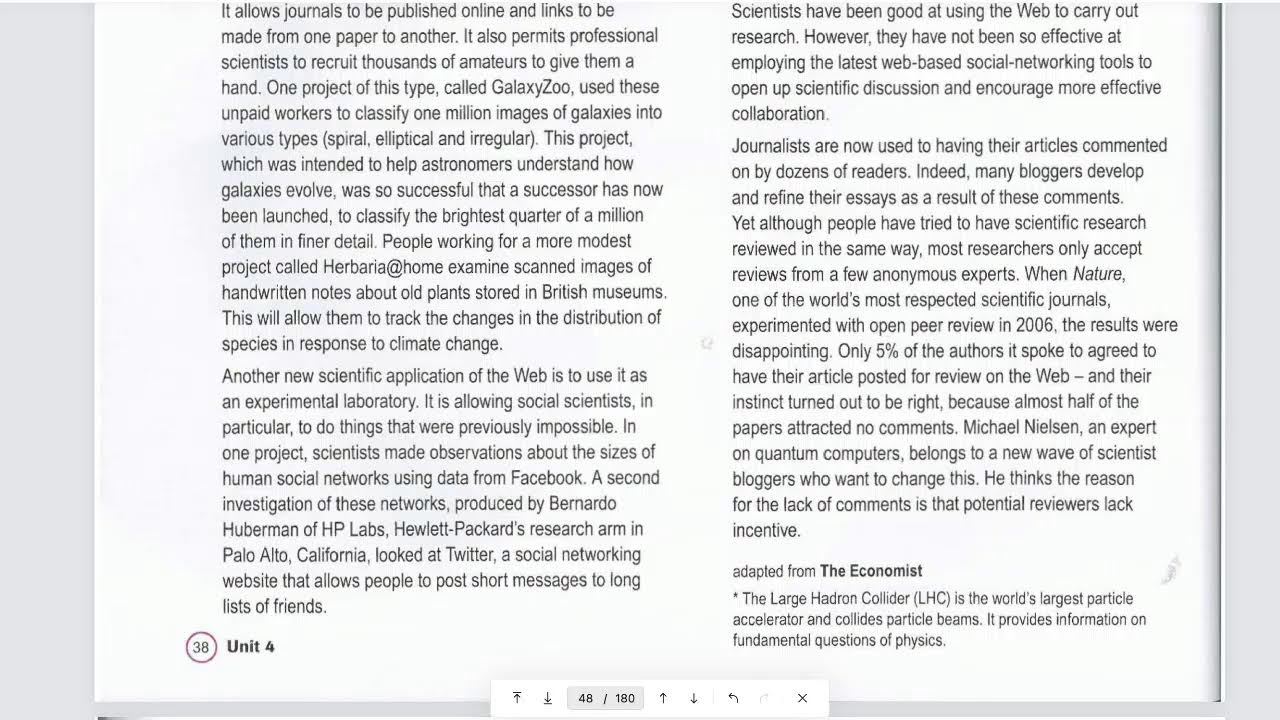 LIVE - IELTS - Reading Section 1 - The World Wide Web from its origins