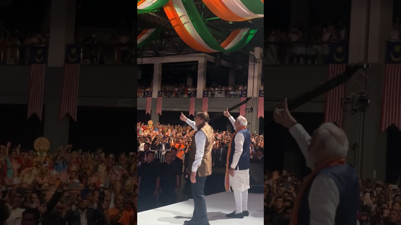 Kuala Lumpur witnesses PM Modi&ndash;Malaysian PM Anwar Ibrahim camaraderie during community programme