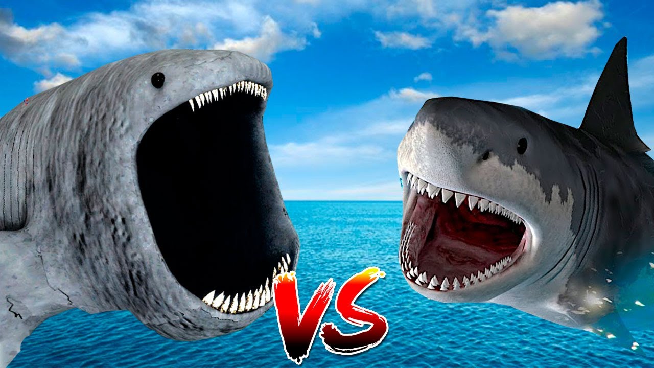 THE BLOOP vs MEGALODON EN EL SIMULADOR DE BATALLAS EPICAS | JehxTp