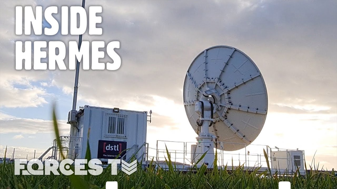 Inside HERMES: The DSTL Ground Station Communicating With Space 📡 | Forces TV
