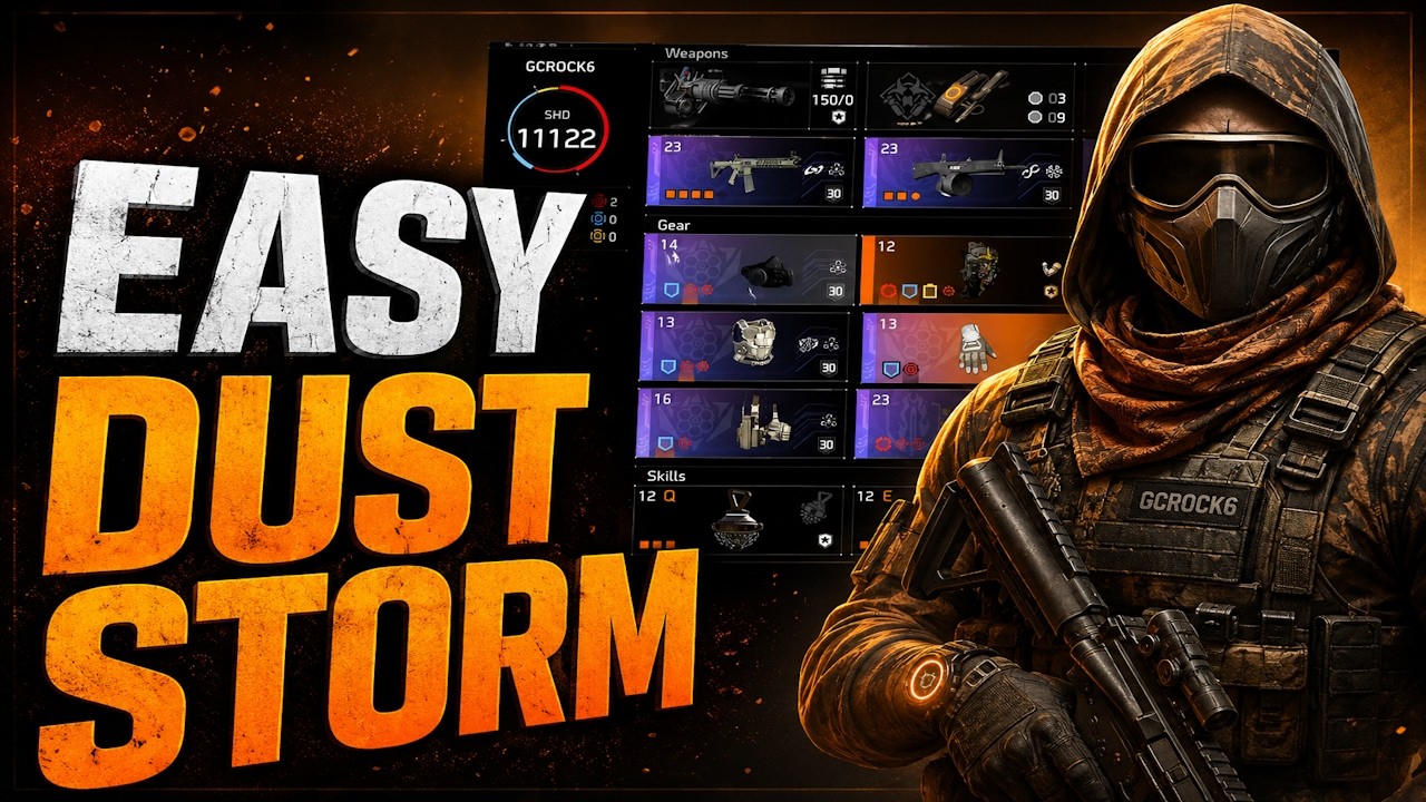 The PERFECT Solo Build for the Dust Storm Event! | The Division 2