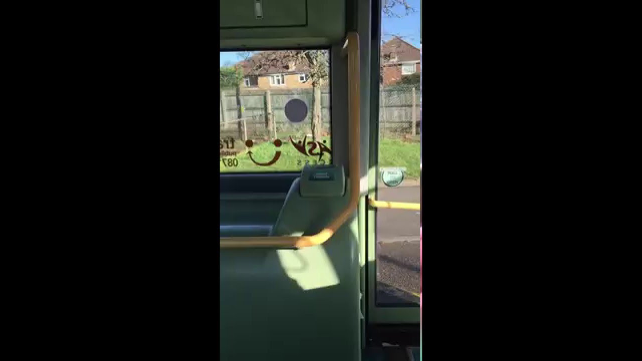 FLOORED!! Arriva The Shires Scania L94UB Wright Solar 3616 KE55 CVL on Route 27