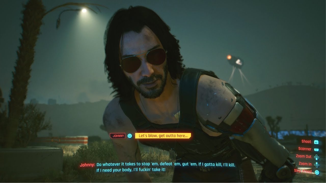 Cyberpunk 2077 - Johnny Silverhand Says what he Really Wants - Johnny Tells V the Truth