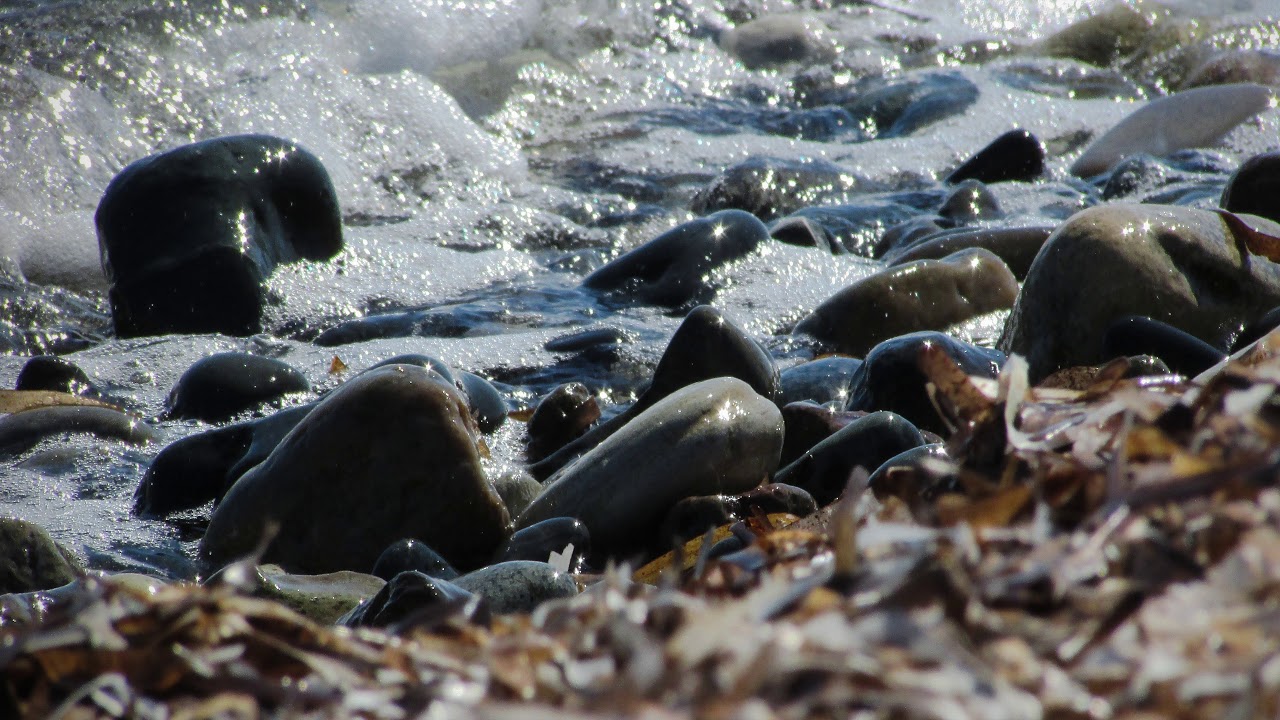 LITTLE HUNTERS BEACH &bull; Pebble Beach  &bull; 10H Ocean Waves