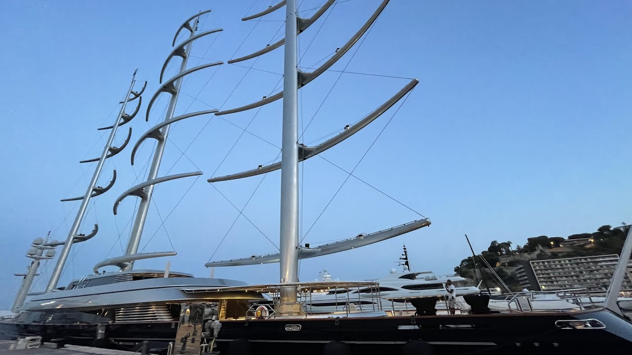 Iconic newly refitted 2023 88m $75M MALTESE FALCON Superyacht & more..@archiesvlogmc