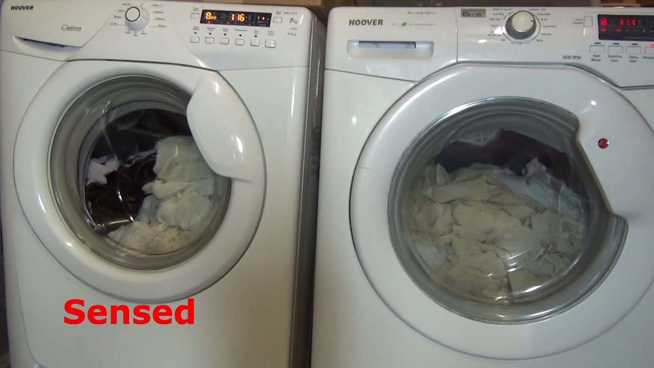 Wash Race No.11 : Hoover Washing Machine Vs Hoover Washer Dryer on Synthetics 60'c