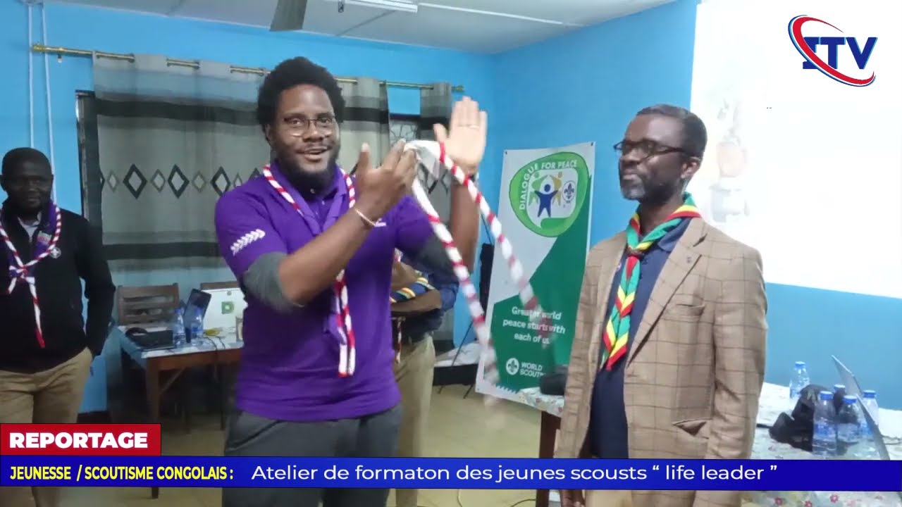 Les Jeunes du Scoutisme Congolais en Atelier de Formation 