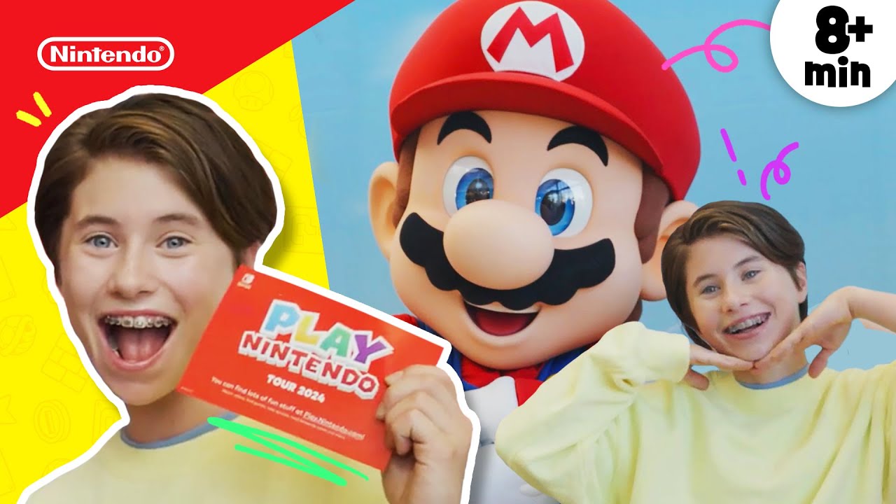 Nintendo in REAL LIFE!! 😲 Explore the Play Nintendo Tour with Me | @playnintendo