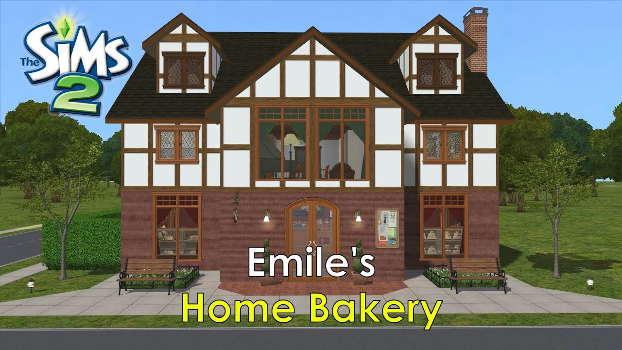 Emile's Home Bakery - Speed Build | The Sims 2