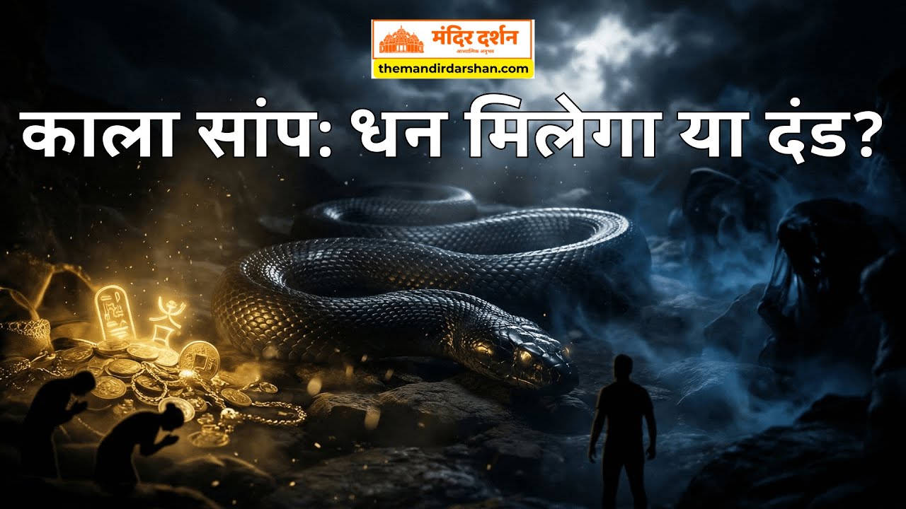 सपने में 'काला सांप' दिखना: डरें नहीं! यह शनि और शिव का गुप्त संकेत है 🐍 | #swapnashastra