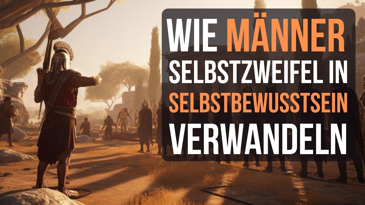 Wie Männer Selbstzweifel in Selbstbewusstsein verwandeln