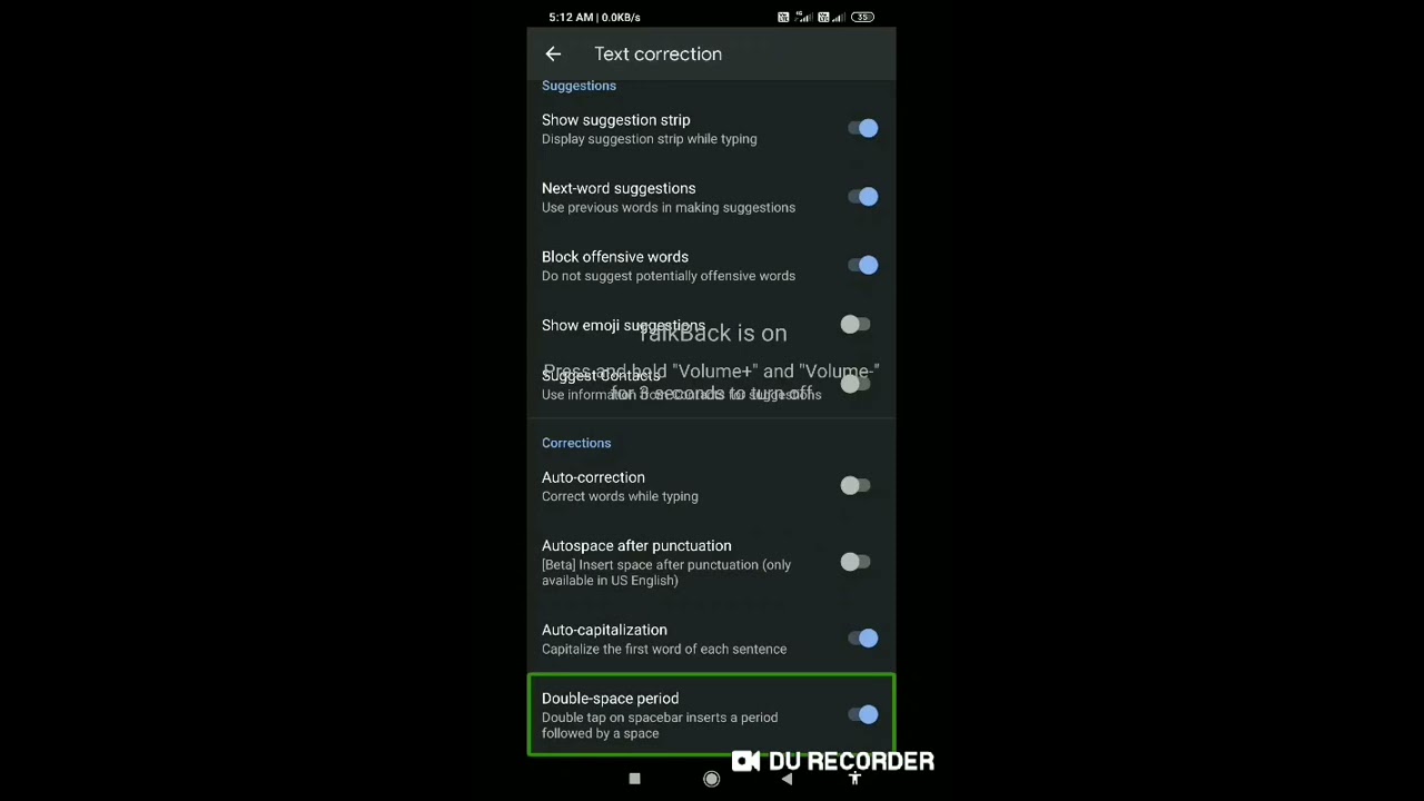 How to use Google gboard for blind pepal vith talkback      use gboard for blind user vith talkback