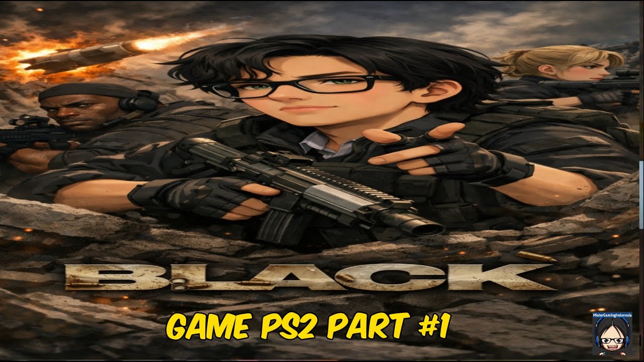 Black Ps2 - Normal Difficulty EDITION FIRST WALKTHROUGH @Part1 Indonesia
