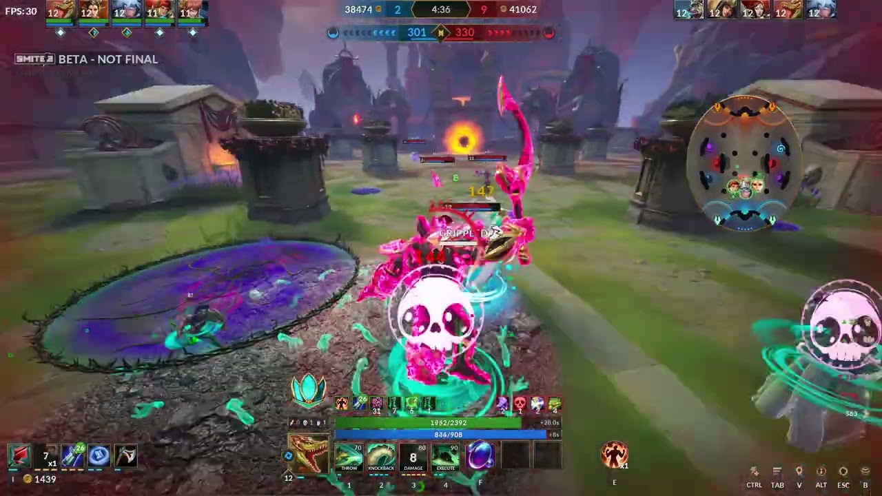 Enemy Team More Coordinated | Sobek | Arena Match | Smite 2