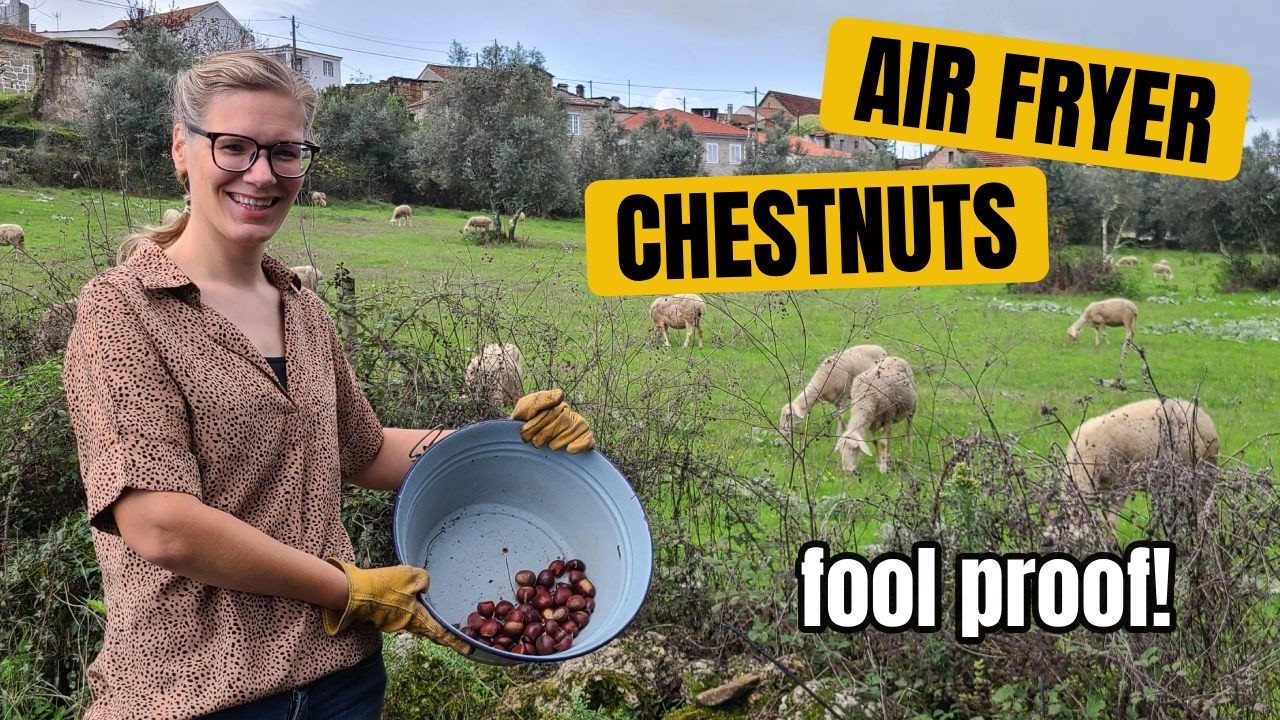 How to roast CHESTNUTS in the Air Fryer
