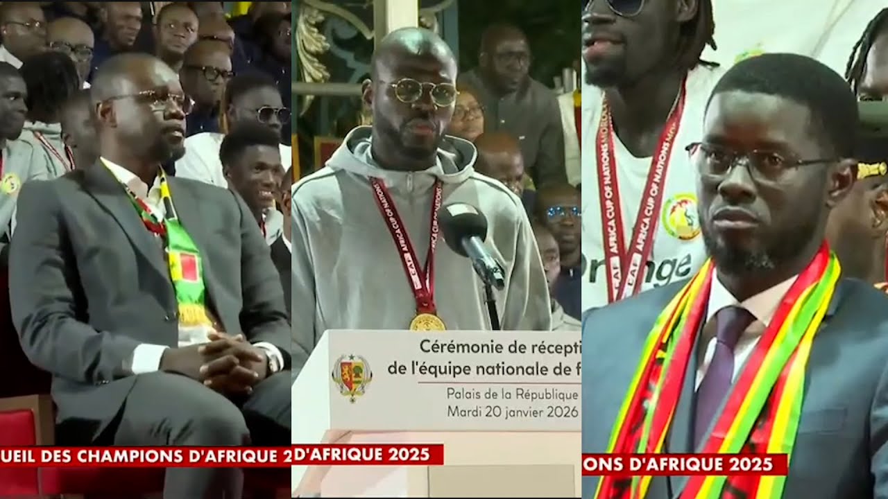 Kalidou Koulibaly à Diomaye et à Sonko ''Vous êtes les deux étoiles de notre pays