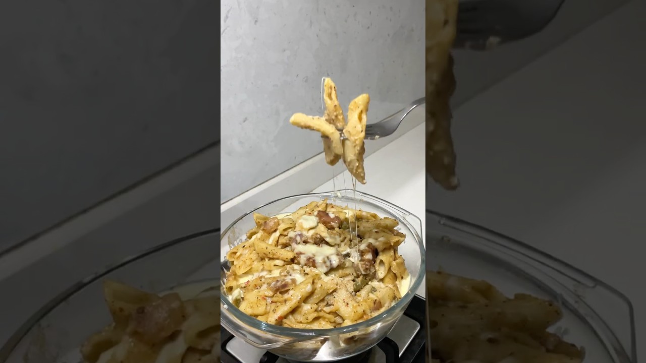 White sauce chicken pasta🍝💎#shorts #youtubeshorts