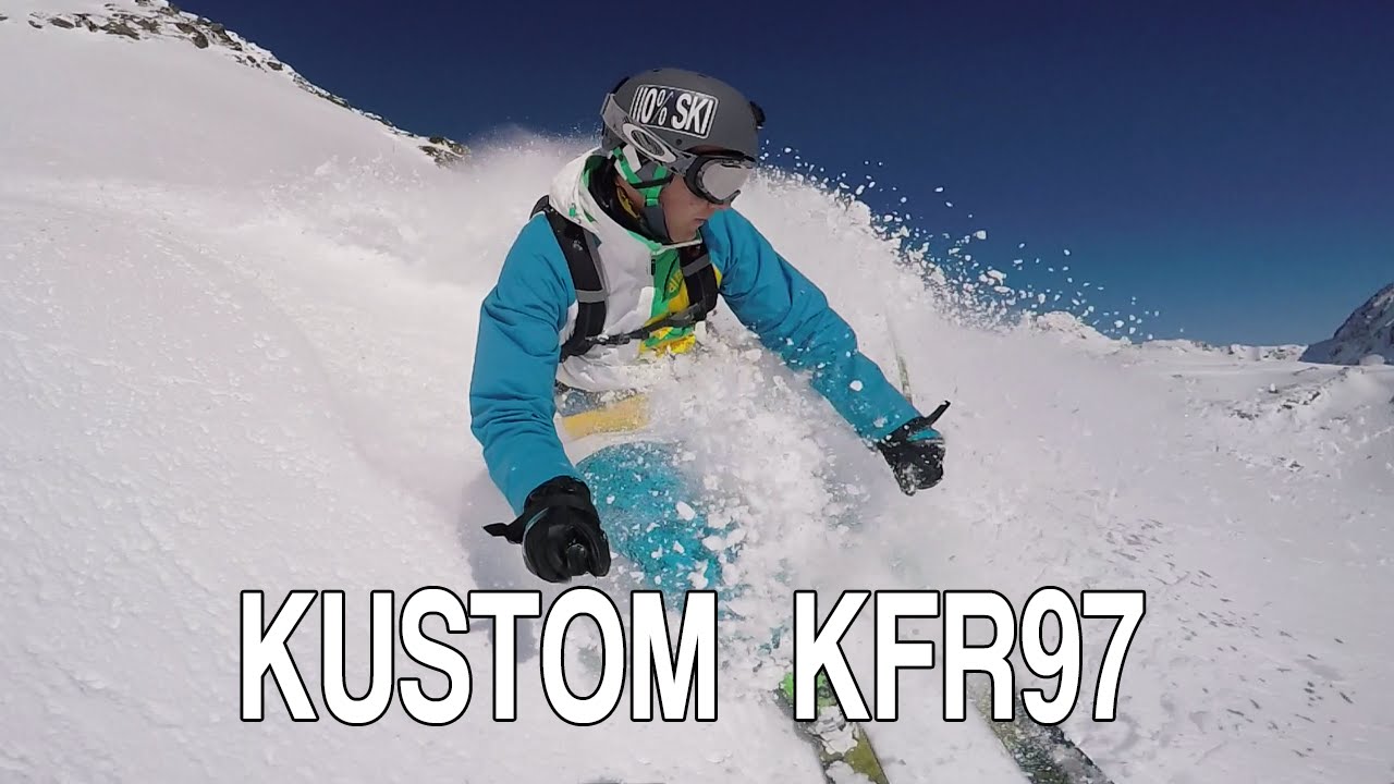 Review Kustom KFR97. Esquís de Freeride y mucho más.