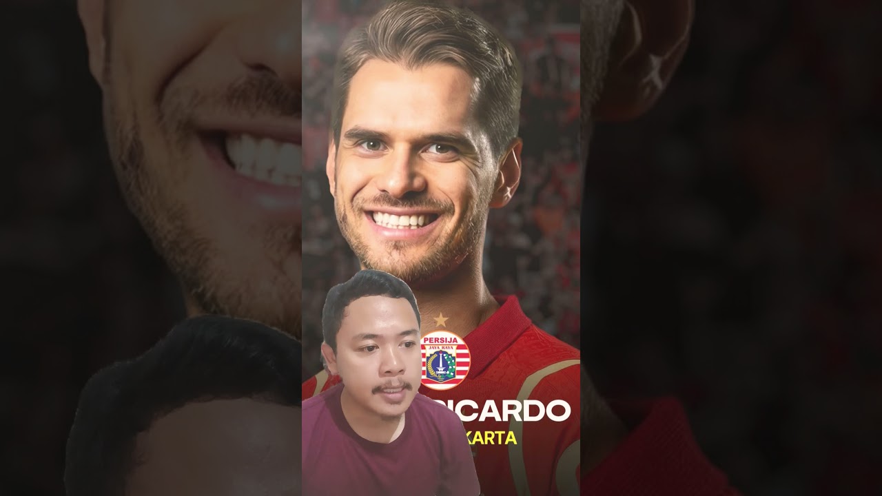 Persija Jakarta resmi perkenalkan pemain asing baru Paolo Ricardo #superleague #football #sepakbola