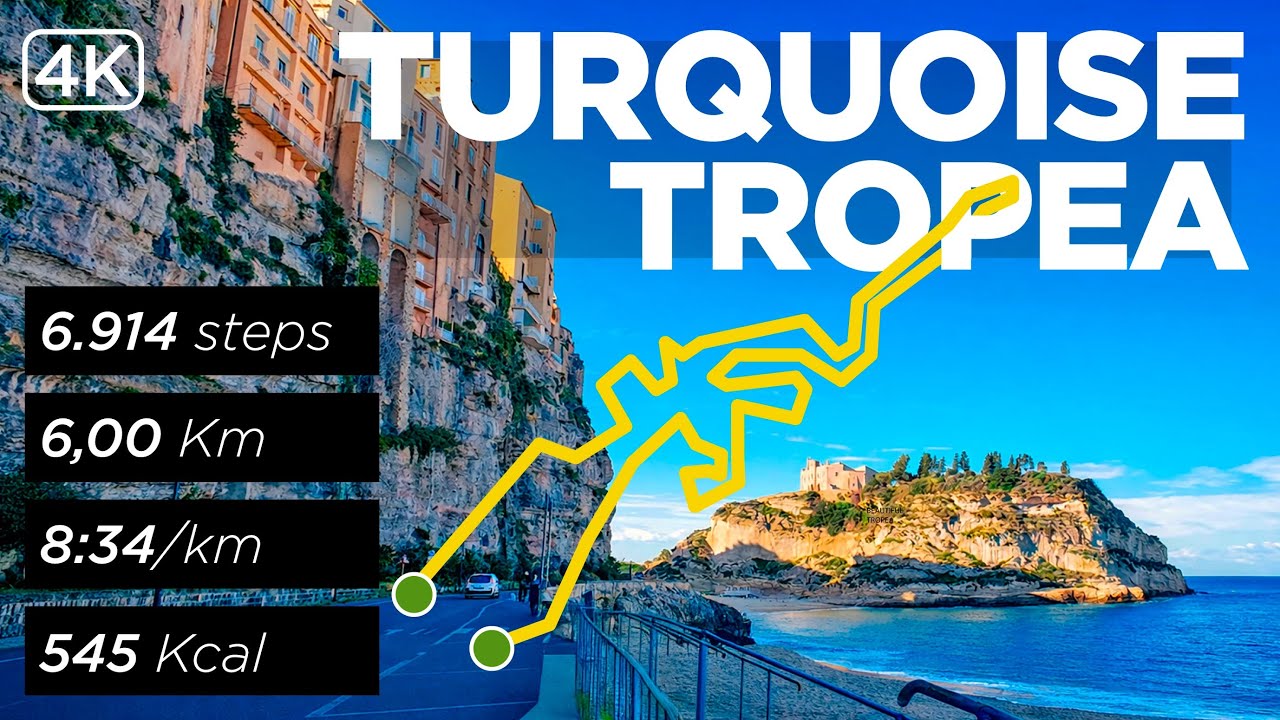 25 12 25 — Tropea — One of the most beautiful villages in Italy | 6.0 km at 8:34/km