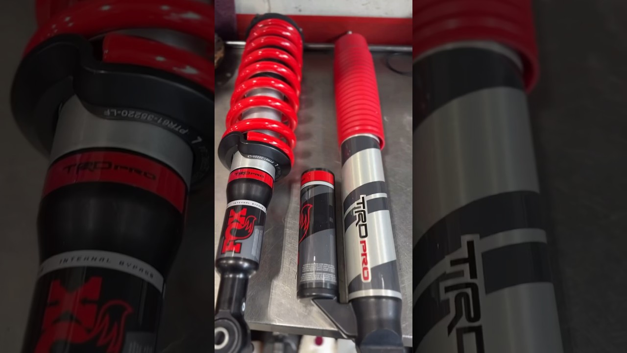 I really enjoy working with Fox shocks on the TRD Toyota Tacoma.Are you prepared for off-roading