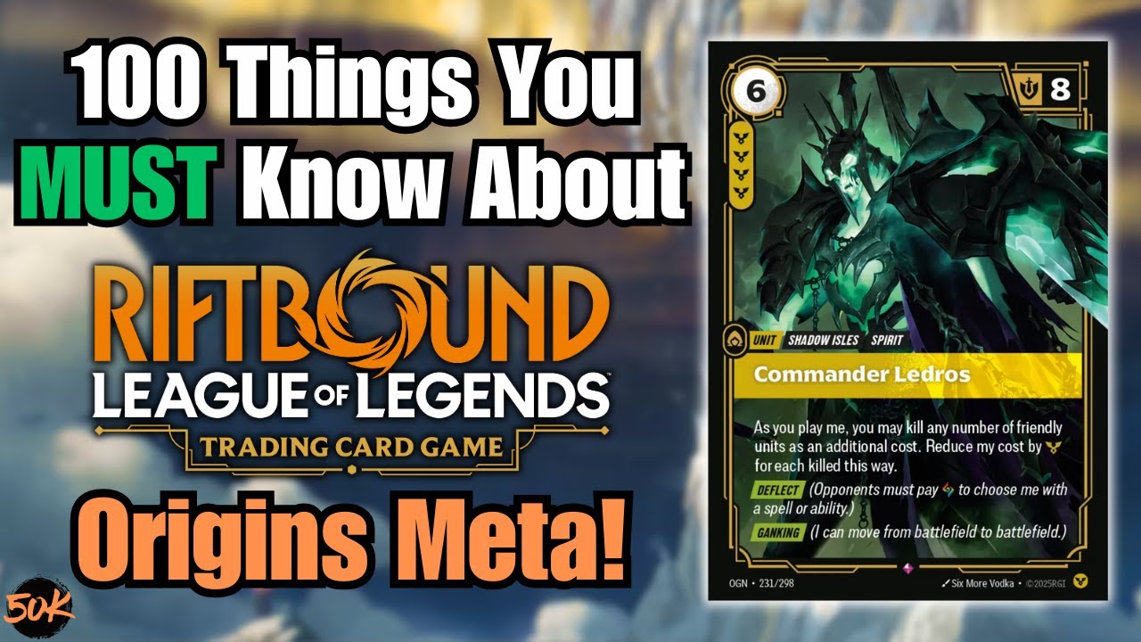100 or so Things You Need to Know about the Meta | Riftbound League of Legends TCG Origins