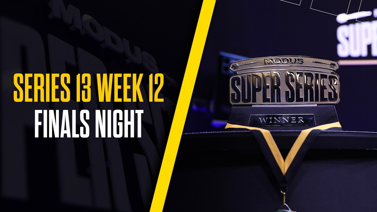 WHO WILL LIFT THE TROPHY? 🏆  | Live Darts |  Series 13 Week 12 | Finals Night