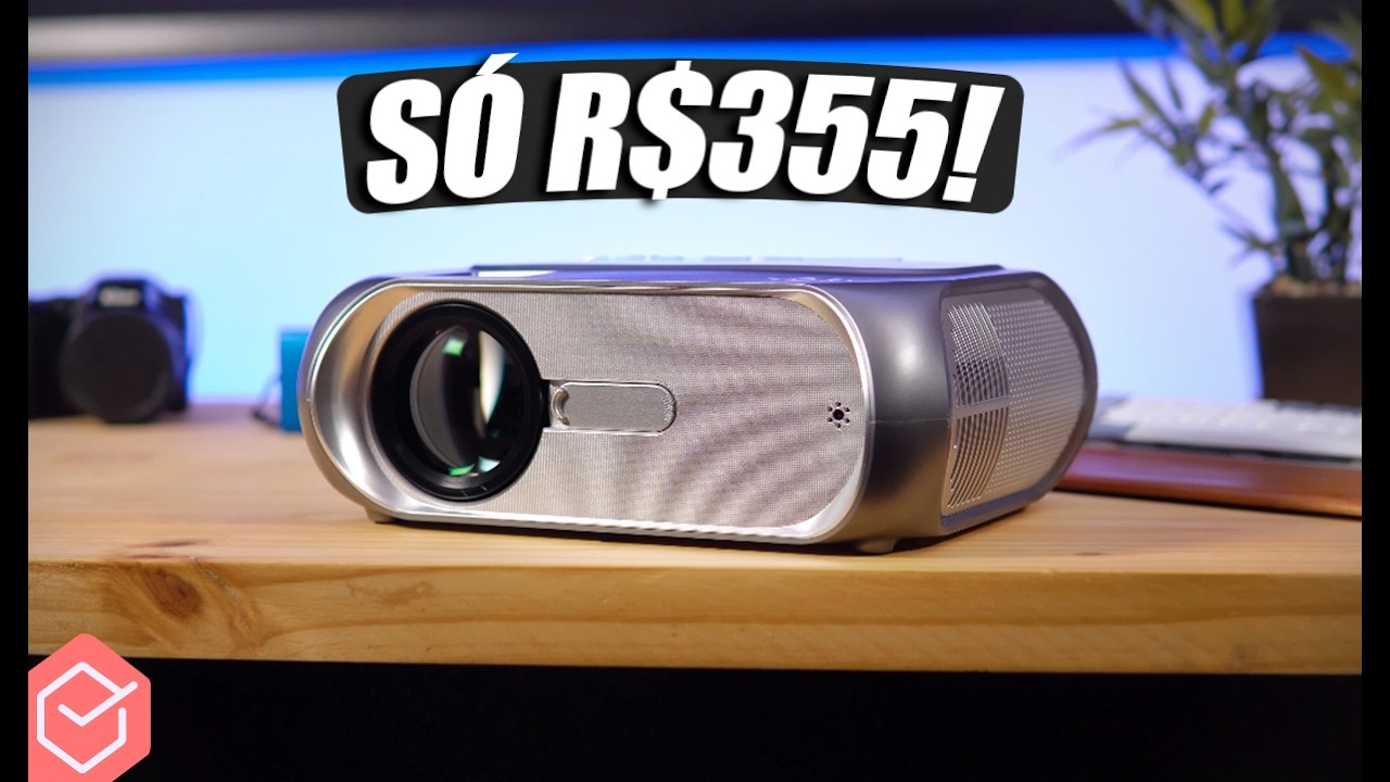 Por que TÁ TODO MUNDO COMPRANDO esse PROJETOR BARATO (R$355) no MERCADOLIVRE?! // NEW T7