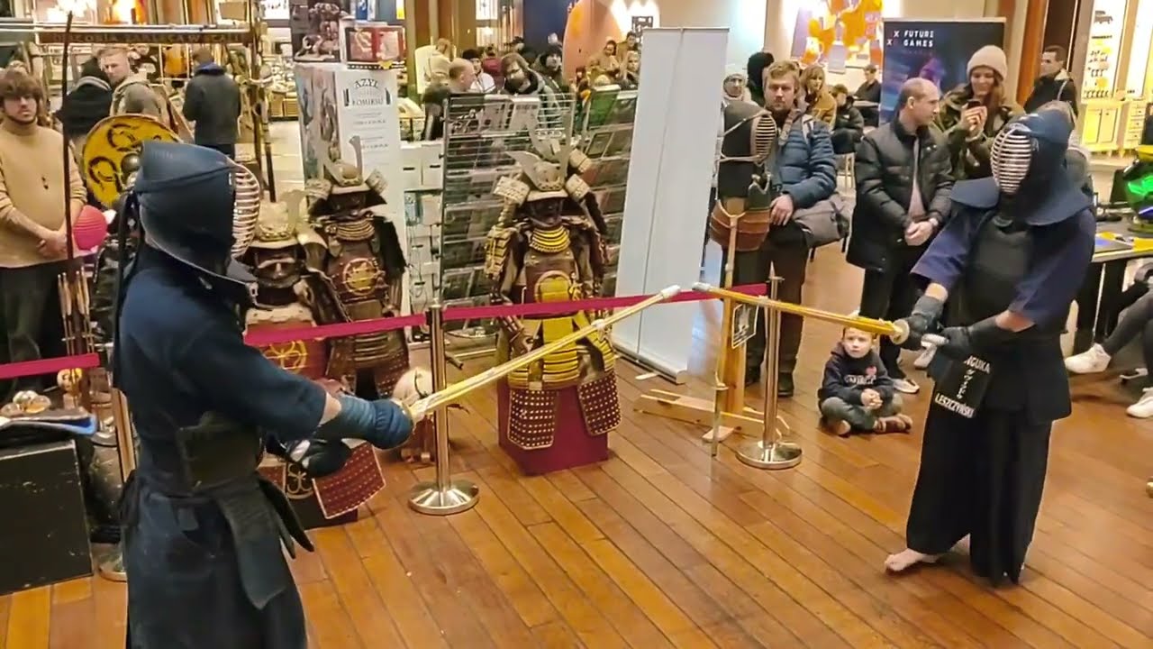 Pokaz Kendo - Geek Week Poznan
