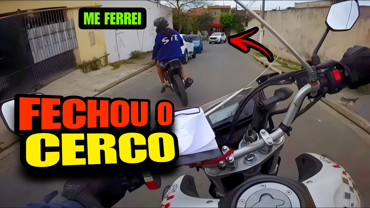 FUGAS DE MOTO QUE DERAM MUITO ERRADO (EP.393)