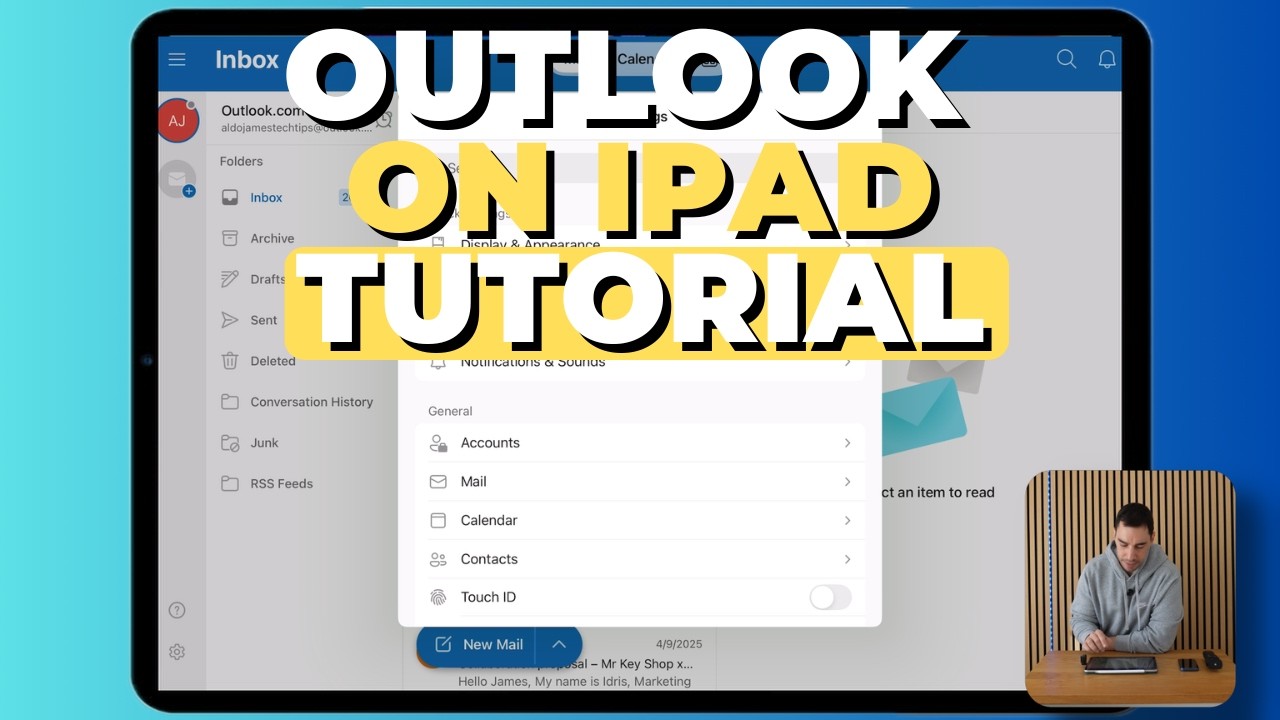 How To Use Microsoft Outlook on iPad (2025)