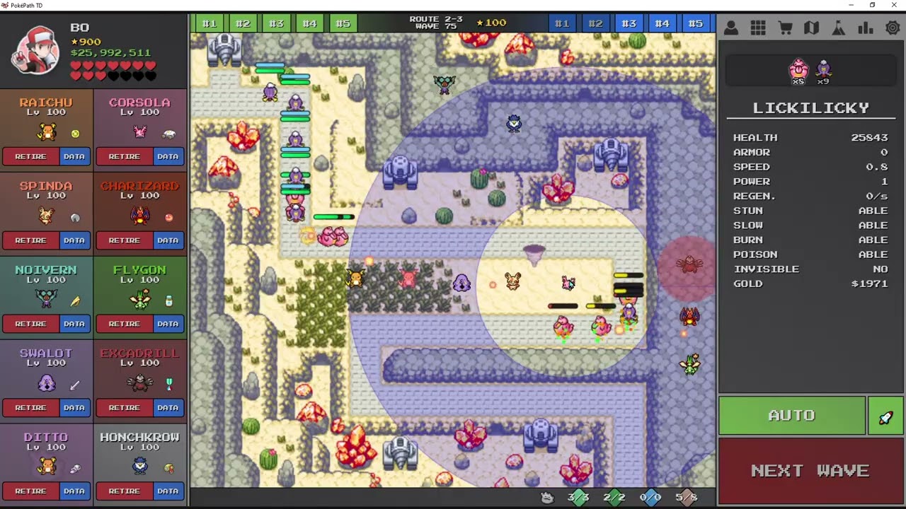POKEPATH TD | Route 2-3 | part 2