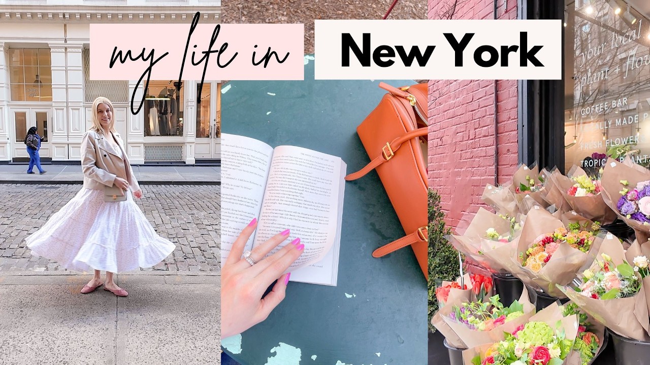 NYC Vlog: Week in my Life! False Spring, Maternity Clothes, Garden Days